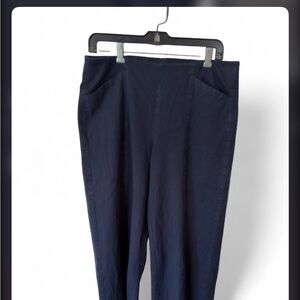 Old Navy Navy wide leg Pull-On Pants